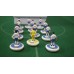 Subbuteo Andrew  Table Soccer Napoli 1988-1989 on Lightweight bases
